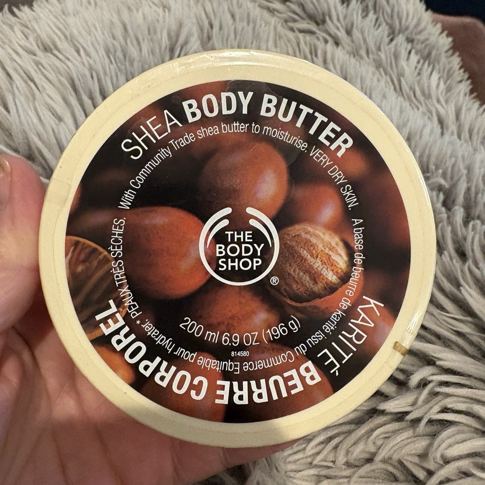 The Body Shop Shea Body Butter 6.9 oz Size Sealed New Dry Skin Discontinued Rare